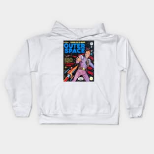 Vintage 'Outer Space' Comic Kids Hoodie